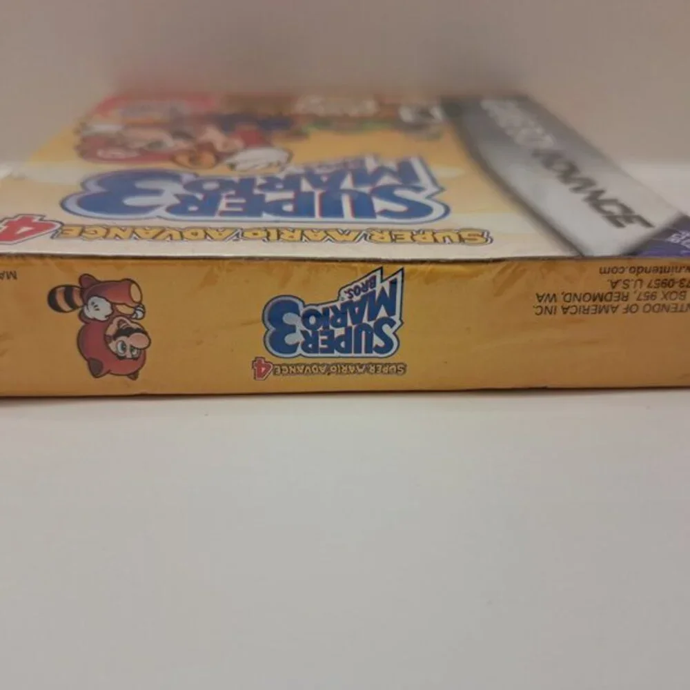 Brand New Super Mario Advance 4: Super Mario Bros. 3 Game Boy Advance Game 2003